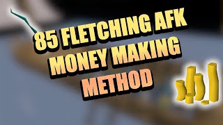 OSRS FLETCHING MONEY MAKING METHOD 2021 [upl. by Solange]