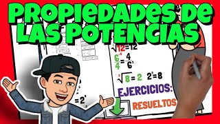 🔴 PROPIEDADES de las POTENCIAS [upl. by Tengler]