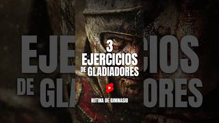 Entrenamiento Gladiador 3 Ejercicios Brutales para Fuerza y Resistencia  gym fitness gimnasio [upl. by Petey109]