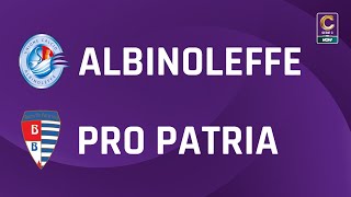 Albinoleffe  Pro Patria 00  Gli Highlights [upl. by Harli]