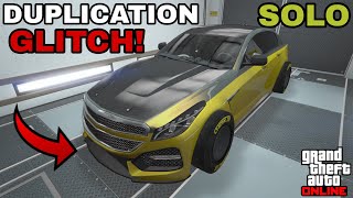 NEW BEST SOLO CAR DUPLICATION GLITCH EASY  Make MILLIONS  GTA 5 Online [upl. by Campball]