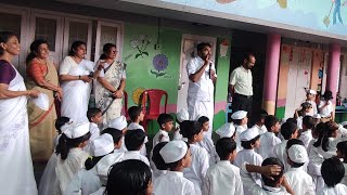 The Honble MLA of Kerala Mr Chandy Oommen Sir interacting with BMM students on Childrens Day [upl. by Rigby803]