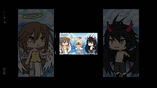 Angel Of Darkness  gacha nohateahfq gachalife gachaclub gachameme gachaedit gachatrend [upl. by Rayham250]