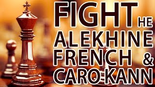 Fight Against the Caro Kann Alekhine amp French  GM Roman Dzindzichashvili [upl. by Tollman]