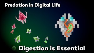 Is Digestion necessary for the Evolution of Predation  Digital Life [upl. by Adriell]