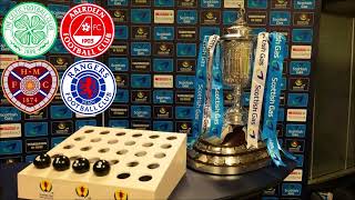 HUGE SEMI FINALS LIVE SCOTTISH CUP DRAW REACTION SCOTTISHCUP [upl. by Otilesoj357]