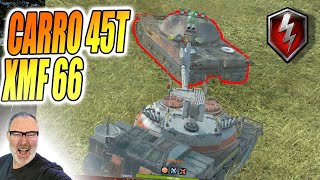 TALKING THROUGH GAMEPLAY CARRO amp XM TIER X WORLD OF TANKS BLITZ [upl. by Ennahgem]