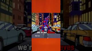 SpiderMan amp Black Cat Escape SHIELD Agents shorts spiderman edit blackcat shield marvel fyp [upl. by Nerak]