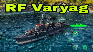 RF Varyag 🔥  Modern Warships sea battle  modrenwarship gaming [upl. by Aisinut]