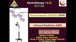 Electrotherapy 1 L4 Electromagnetic radiation EMR and Infrared radiation IRR [upl. by Gen]