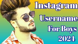 😱 Best Username For Instagram। instagram username for boys। 😈 instagram usernames [upl. by Akemal]