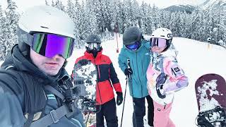 Gitschberg  Jochtal 🇮🇹 Ski Resort January 24 4K GoPro dolomites dolomity [upl. by Kenimod]