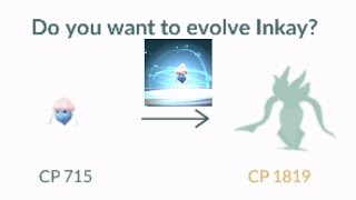 How to evolve inkay pokemon [upl. by Akira]