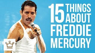 15 Things You Didn’t Know About Freddie Mercury [upl. by Weisburgh]