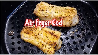 Air Fryer Cod  How to Cook Cod in the Air Fryer [upl. by Aiket]