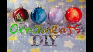 DIY Ornaments Using Acrylic Paint [upl. by Zitella]