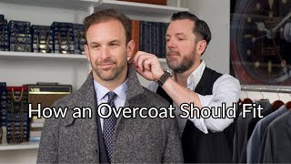 How an Overcoat Should Fit [upl. by Nnylannej]