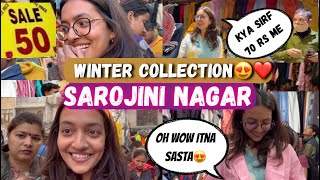 Aaj sarojini nagar se ki bht sasti shopping❤️😍😍Yashasvi Rajpoot [upl. by Nairrad]