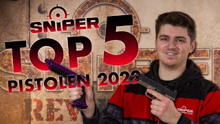 Top 5 Airsoft Pistolen 2022  Unsere Highlights GIVEAWAY AUSLOSUNG [upl. by Kaplan]