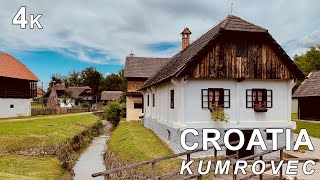 ⁴ᴷ Virtual walking tour Kumrovec in CROATIA rustic village Kumrovec [upl. by Truitt]