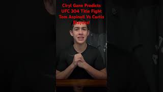 Ciryl Gane Predicts Tom Aspinall Vs Curtis Blaydes Title Fight [upl. by Goar593]