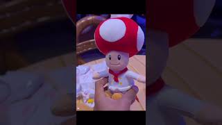 Eating at toadstool cafe Super Nintendo world [upl. by Paulson44]