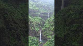 Marleshwar Ratnagiri Maharashtra❤️ shorts ytshorts viralvideo trendingshorts nature drone [upl. by Adnawot]