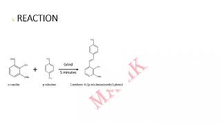 Mechanochemical solventfree synthesis of Azomethine [upl. by Cassella]