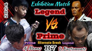 Aj Manas quotPrimequot 🆚 DBustamante quotLegendquot Exhibition MatchTagisan ng Galing Prime 🆚 LegendR7 [upl. by Thorvald994]