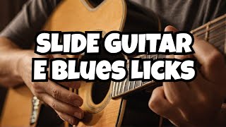 Tone Up Your Slide Guitar with These Standard Tuning Licks [upl. by Nylavad]