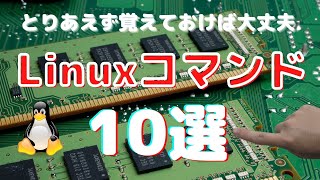 【とりあえず覚えておけば大丈夫】Linuxコマンド10選についてお話します [upl. by Eniawtna]