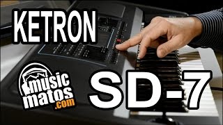 Ketron SD7 présentation [upl. by Eenot831]