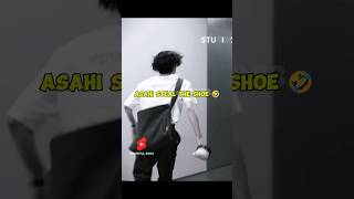 Asahi steal jaehyuk shoe 🤣😂 jaehyuk asahi shorts [upl. by Gill]