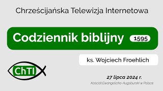 Codziennik biblijny Słowo na dzień 27 lipca 2024 r [upl. by Oakley933]