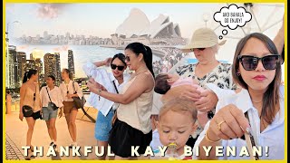 TODO TULONG SI BIYENAN PARA MA ENJOY KO ANG SYDNEY TRIP VERY GRATEFUL ❤️  rhazevlogs [upl. by Noxin487]