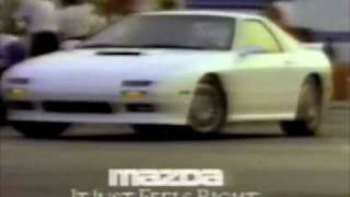 Mazda RX7 commercial  quotI Fall To Piecesquot  1990 [upl. by Jory]