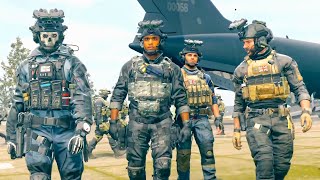 Task Force 141 Squad Warzone Victory Cutscene MW3 amp Warzone [upl. by Niobe]