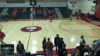 Postville High vs South WinnePostville High vs South Winneshiek High School Boys Varsity Basketball [upl. by Vada]