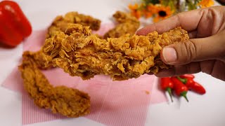 Crispy Fried Chicken Wings By Tasty food With Maria [upl. by Amann]