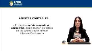 UTPL AJUSTES CONTABLES CONTABILIAD Y AUDITORÍACONTABILIDAD GENERAL II [upl. by Zaob]