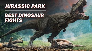 Jurassic Parks Best Dinosaur Fights [upl. by Wurster491]