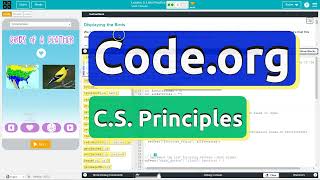 Codeorg Lesson 33A Lists Practice  Tutorial with Answers  Unit 6 CS Principles [upl. by Recor]