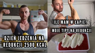 Dzień jedzenia na redukcji 2500 kcal ile mam w łapie Tipy na redukcji wiejskikoks redukcja [upl. by Sairacaz]