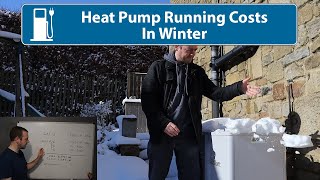 Heat Pumps In Winter ££££  The Running Costs [upl. by Ralina]