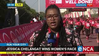 Run your city marathon underway in Durban [upl. by Frame]