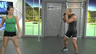 Kenpo Cardio Kickboxing exercise at LiveExercisecom  Episode 47 [upl. by Gherlein]