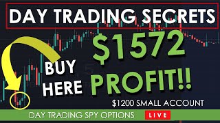 IMPROVE DAY TRADING FOR MASSIVE DAILY PROFIT LIVE SPY OPTION STRATEGIES FOR BEGINNERS [upl. by Diraf]