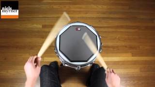 Single Paradiddle  Drum Rudiment Lesson [upl. by Elleynad]