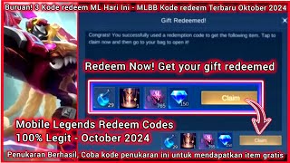 Mobile Legends Redeem Codes October 02 2024  MLBB Diamond Codes 100 Legit amp Success  Redeem Now [upl. by Girvin660]