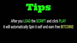 BTC Spinner  Earn 03 BTC Daily Trick Auto Spin BOT [upl. by Haily]